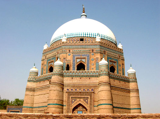 The tomb of Shah Rukh in Multan