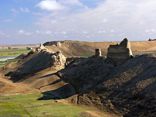 Ancient Bactra/Balkh city walls