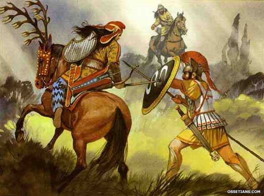 Alans fighting Romans