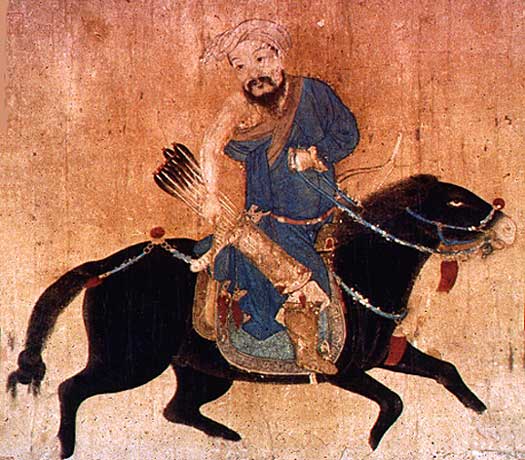Mongol horse warrior