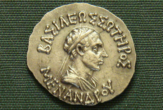 Menander coin